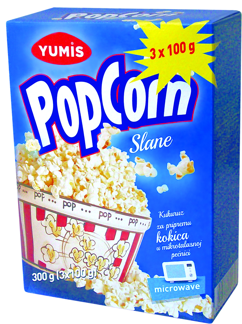 Microwave popcorn salty 300g Image