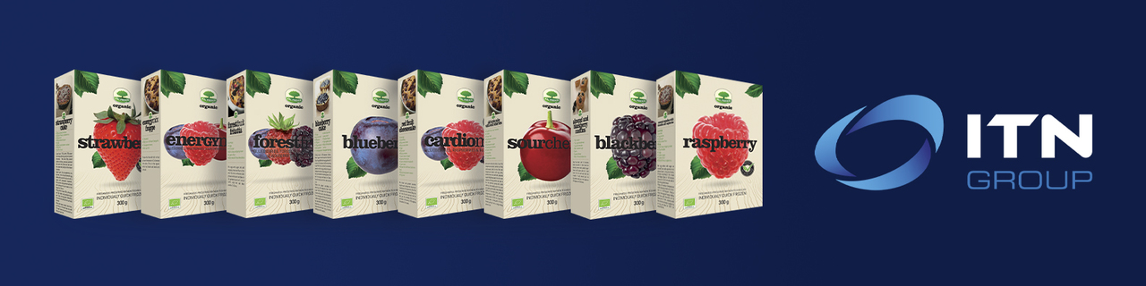 Frozen organic fruits Image