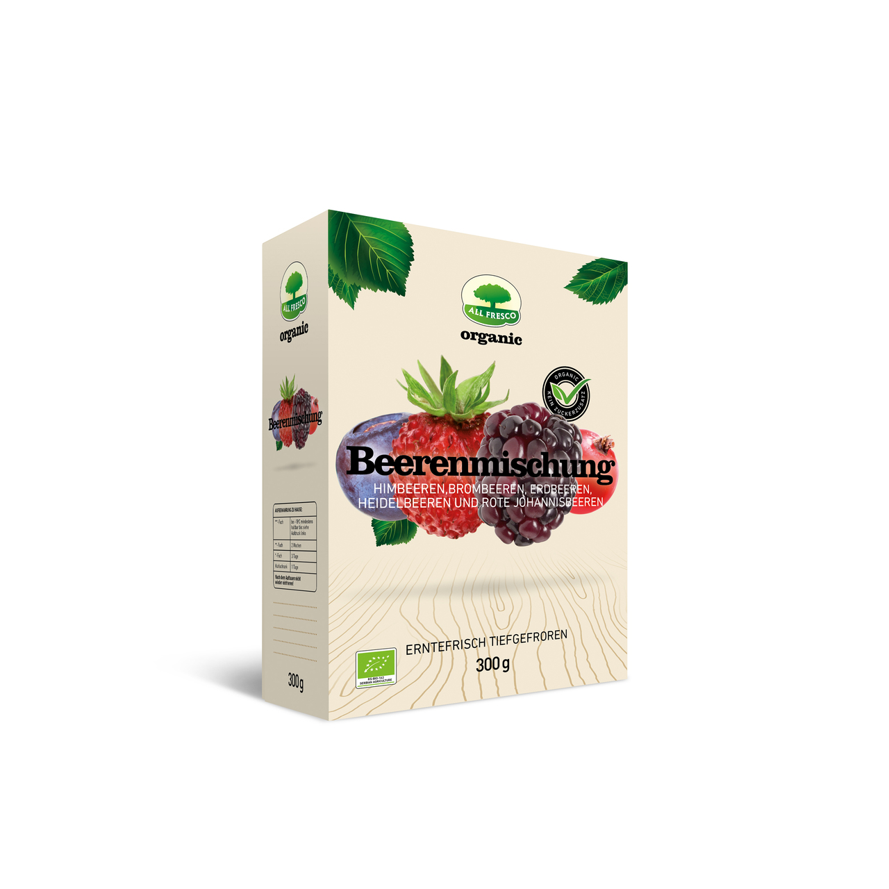 Frozen mix berries fruit Image