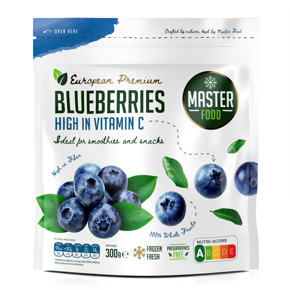 Frozen blueberry organic and conventional Image