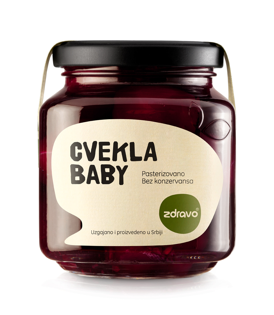 Pasteurized sliced peppers and beetroot Image