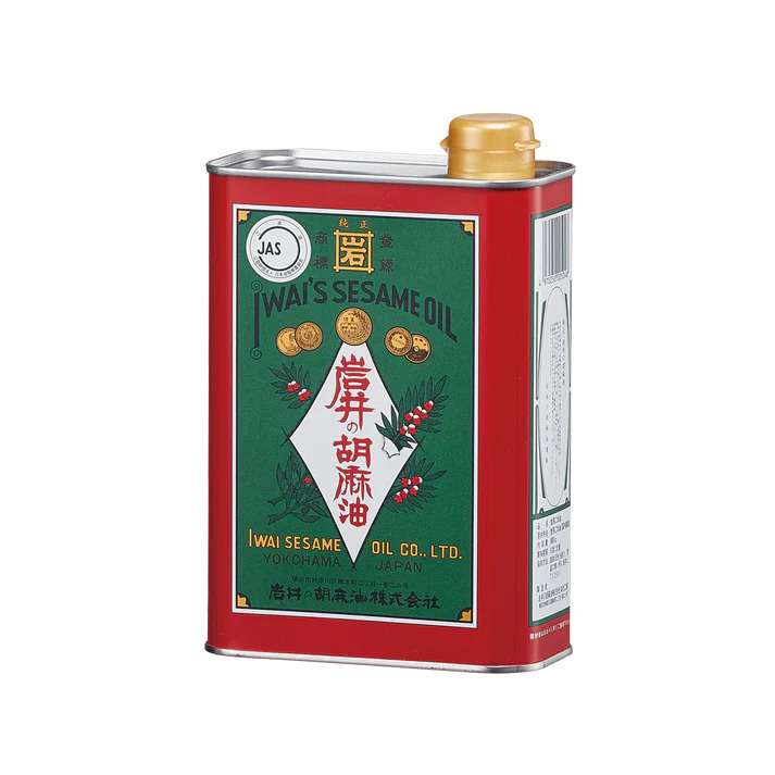 Iwai Pure Sesame Oil – Blue Can Image
