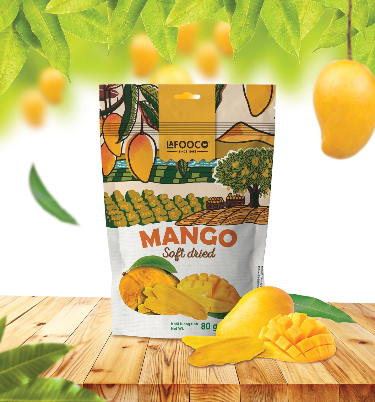 LAFOOCO SOFT - DRIED MANGO 80G/ BAG Image