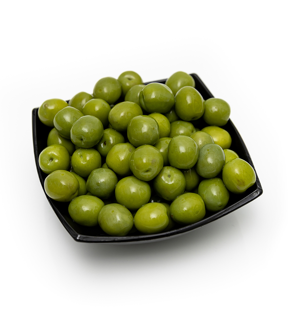 Green olives in brine Nocellara del Belice - jar Image