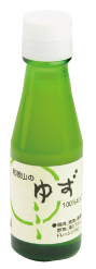 １００％ピュア果汁ゆず１００ｍｌ Image