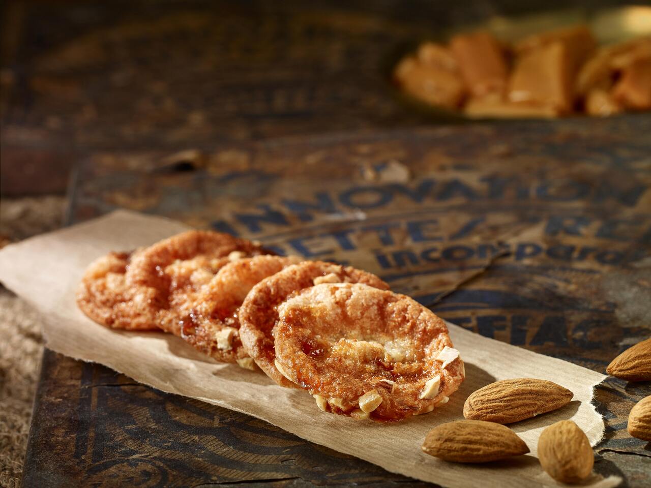 Salted caramel biscuits Image