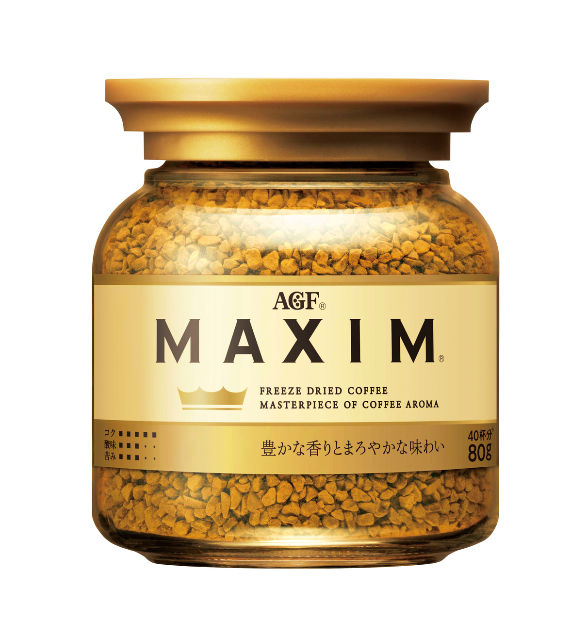 AGF Maxim Instant Coffee Bottle 80g Image