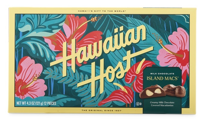 Hibiscus Macadamia Nuts Chocolate Image