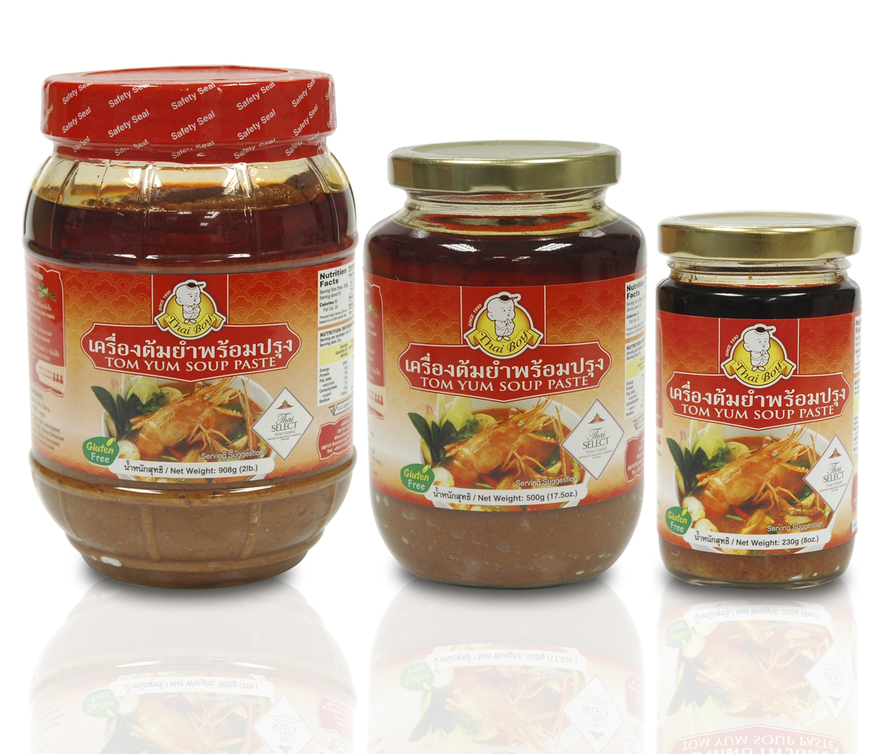 Condiments and Sauces for Thai Menu Image