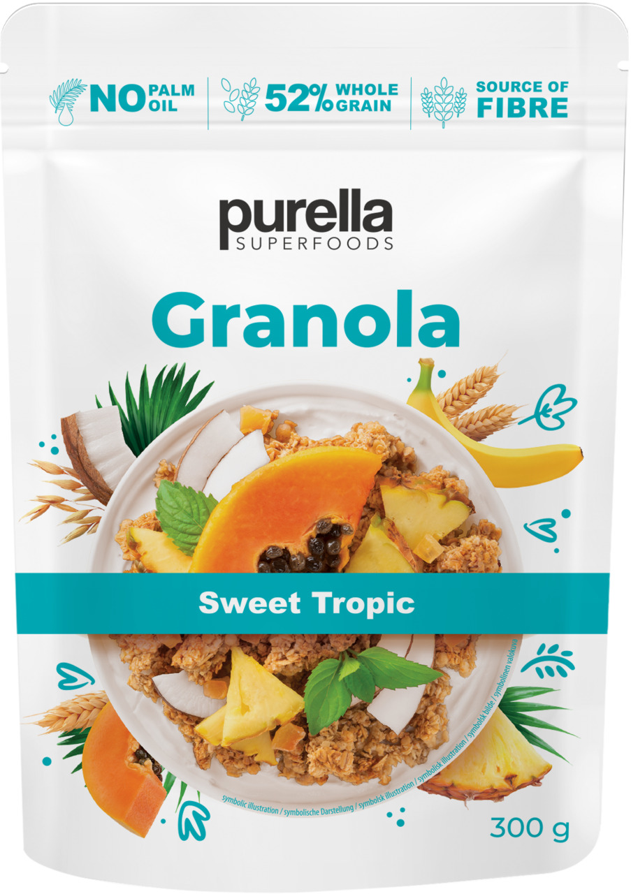 Sweet Tropic Granola Purella Superfoods Image