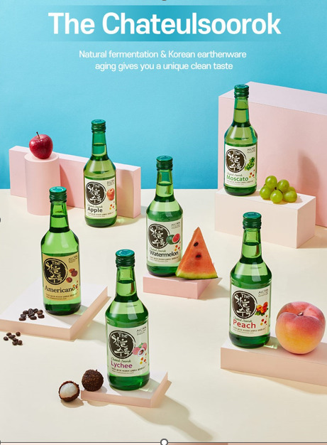 Fruit-flavored soju / The Chateul Soorok & Dugun Dugun イメージ
