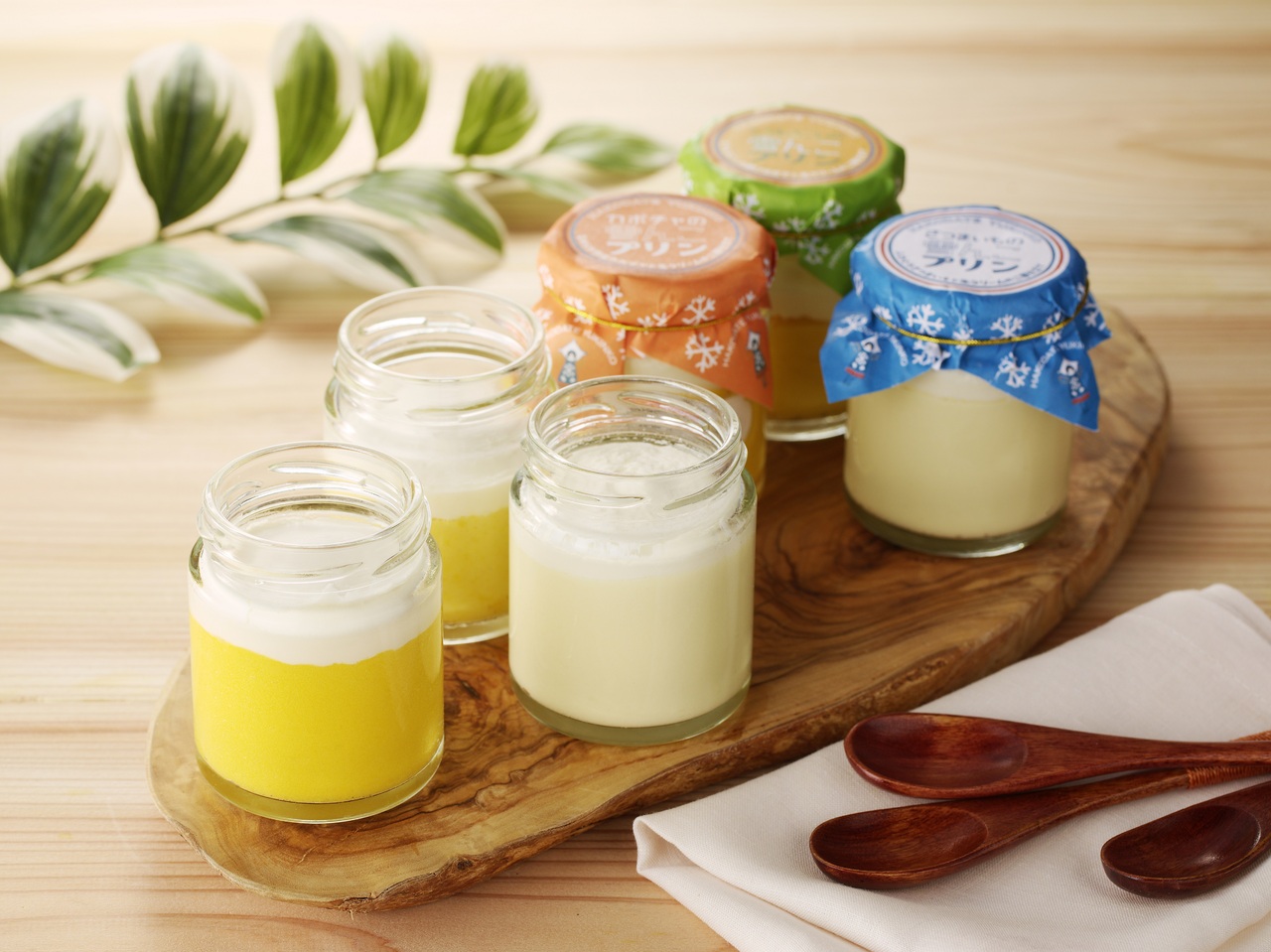 カボチャの雪んこプリン イメージ