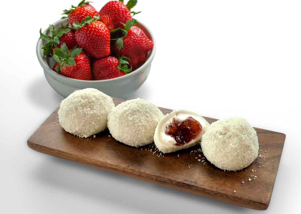 STRAWBERRY CREAM RICECAKE Image