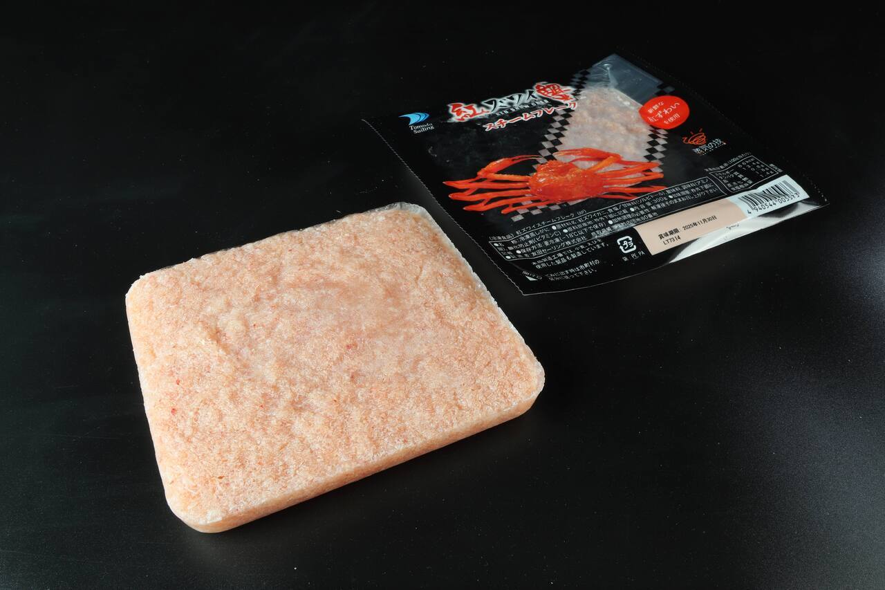 Steam Cooked Red Snow Crab Body Meat Image