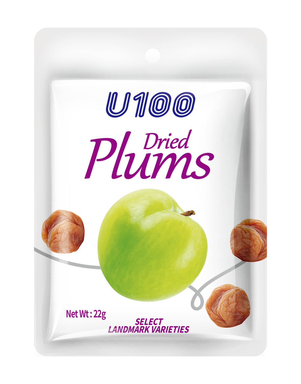 U100 Dried Plums 22g Image