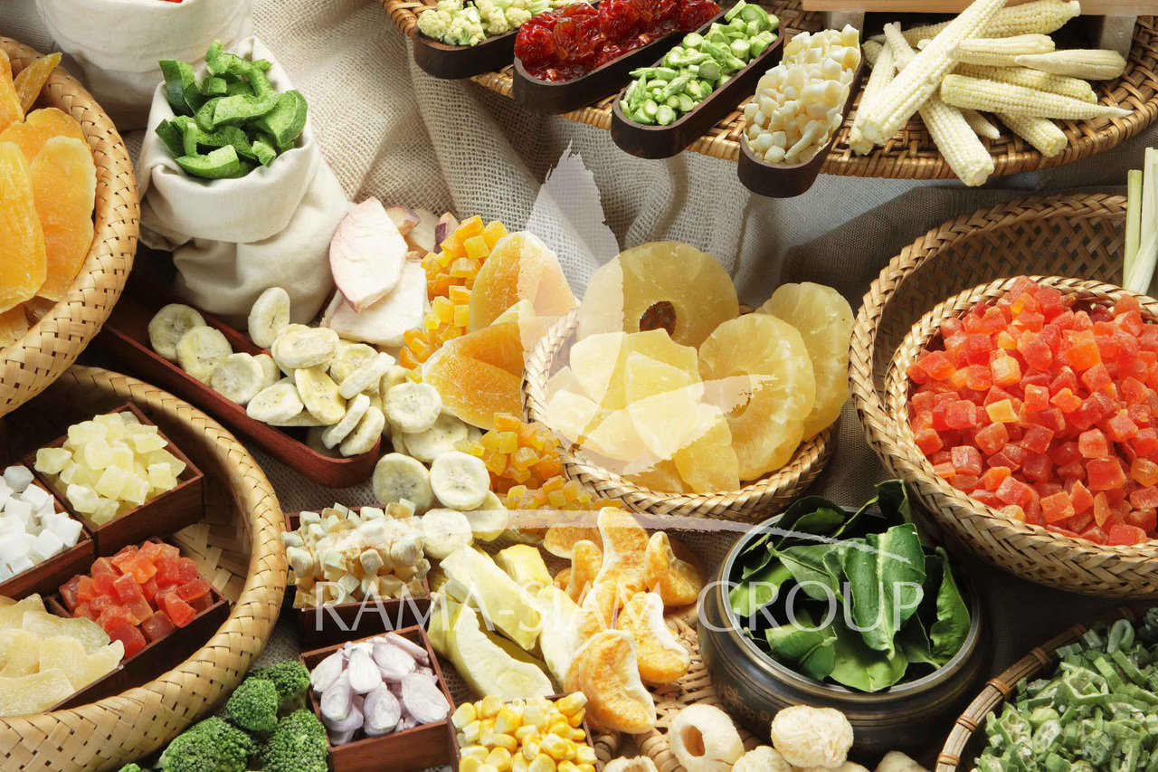 Dehydrated/Dried Tropical Fruits, Freeze dried fruits, vegetables, herbs&spices, meat & seafoods イメージ