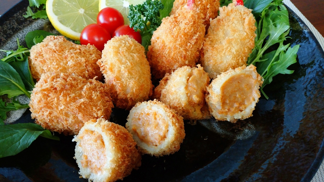 Cream Croquette with Lobster-Miso Image