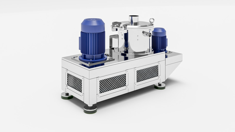 Air Classifying Mill (ACM, 空気分級式粉砕機) イメージ