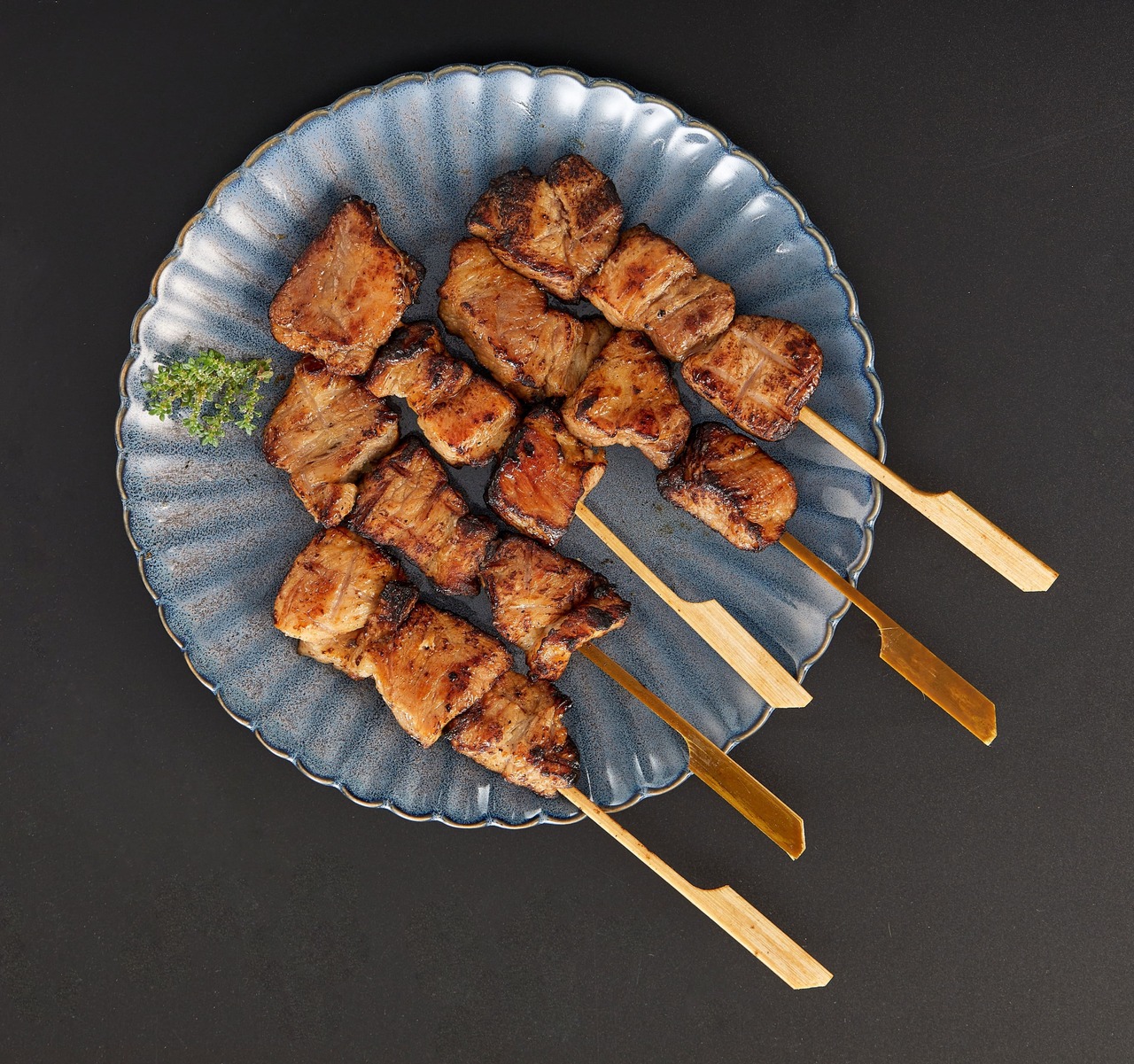 Chargrilled Pork Skewers Image