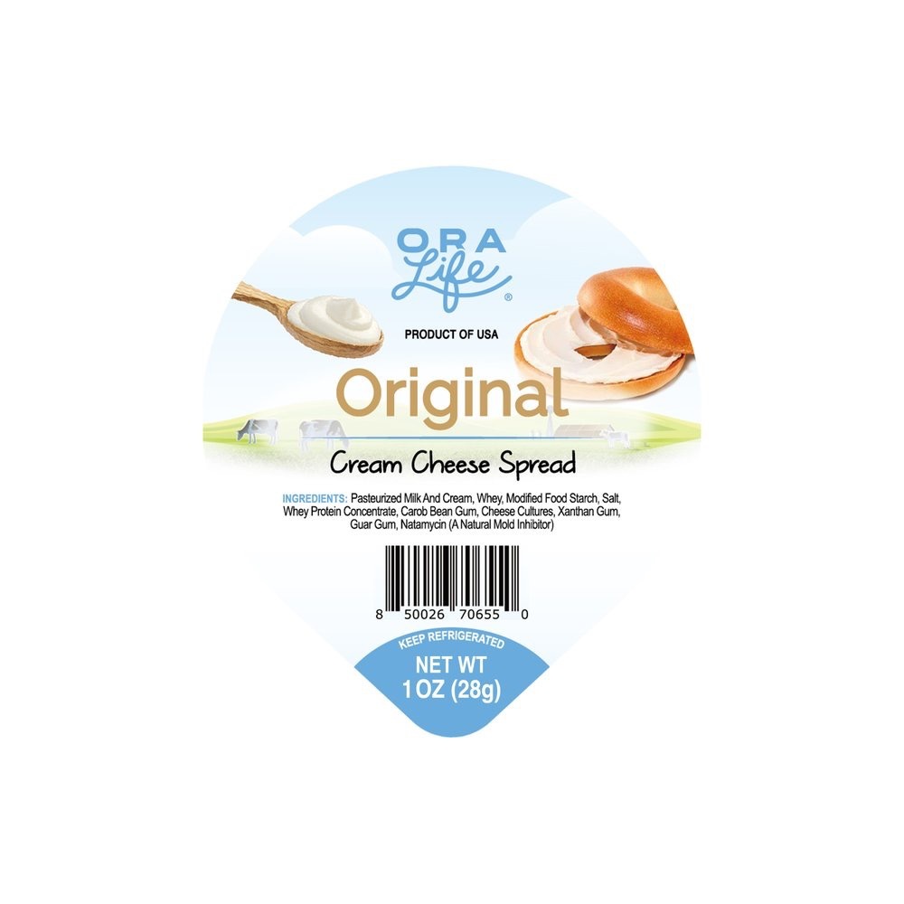 Oralife Cream Cheese Cups 1oz  Image