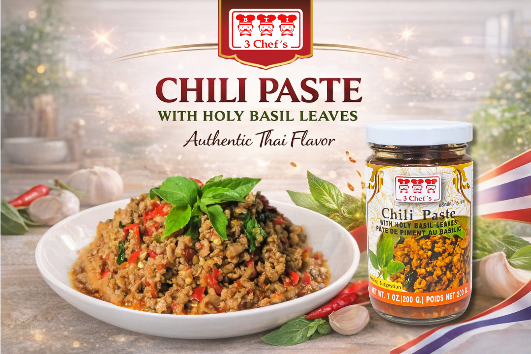 ホーリーバジル入りチリペースト (Chili Paste with Holy basil Leaves) Image