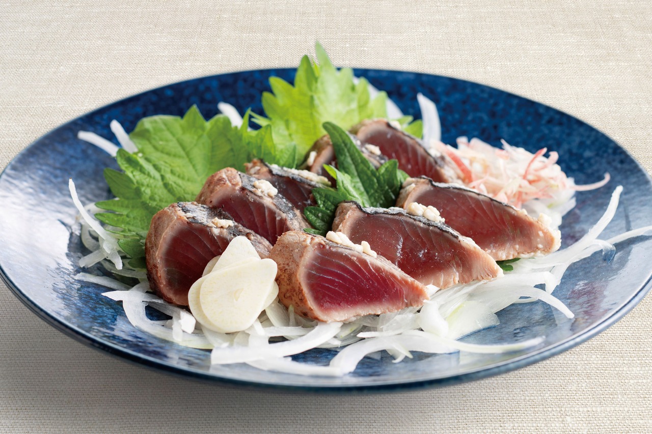 Seared bonito marinated in salted rice koji Image
