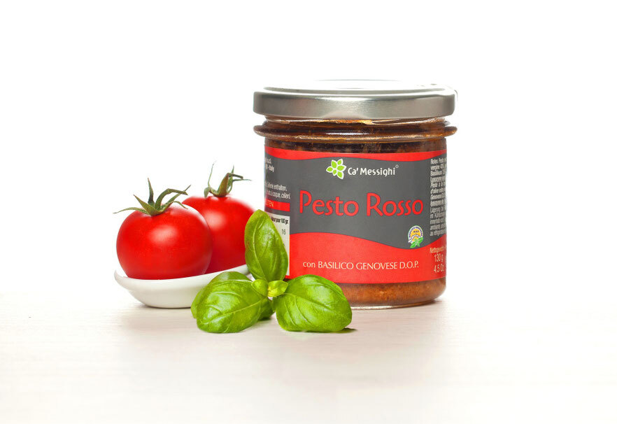 Red Pesto with PDO Genoese Basil Image