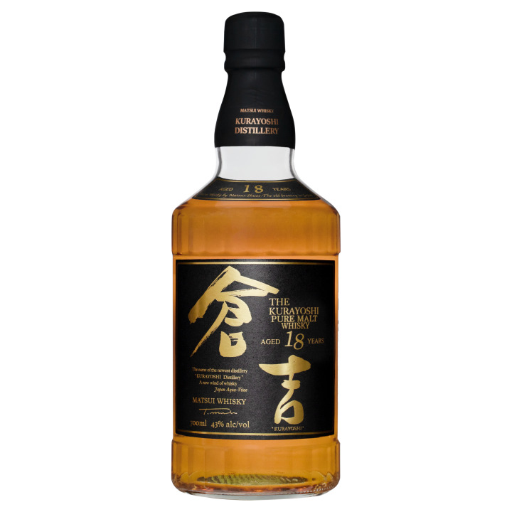 Matsui Pure Malt Whisky The Kurayoshi 18 Years 43% 700ml Image