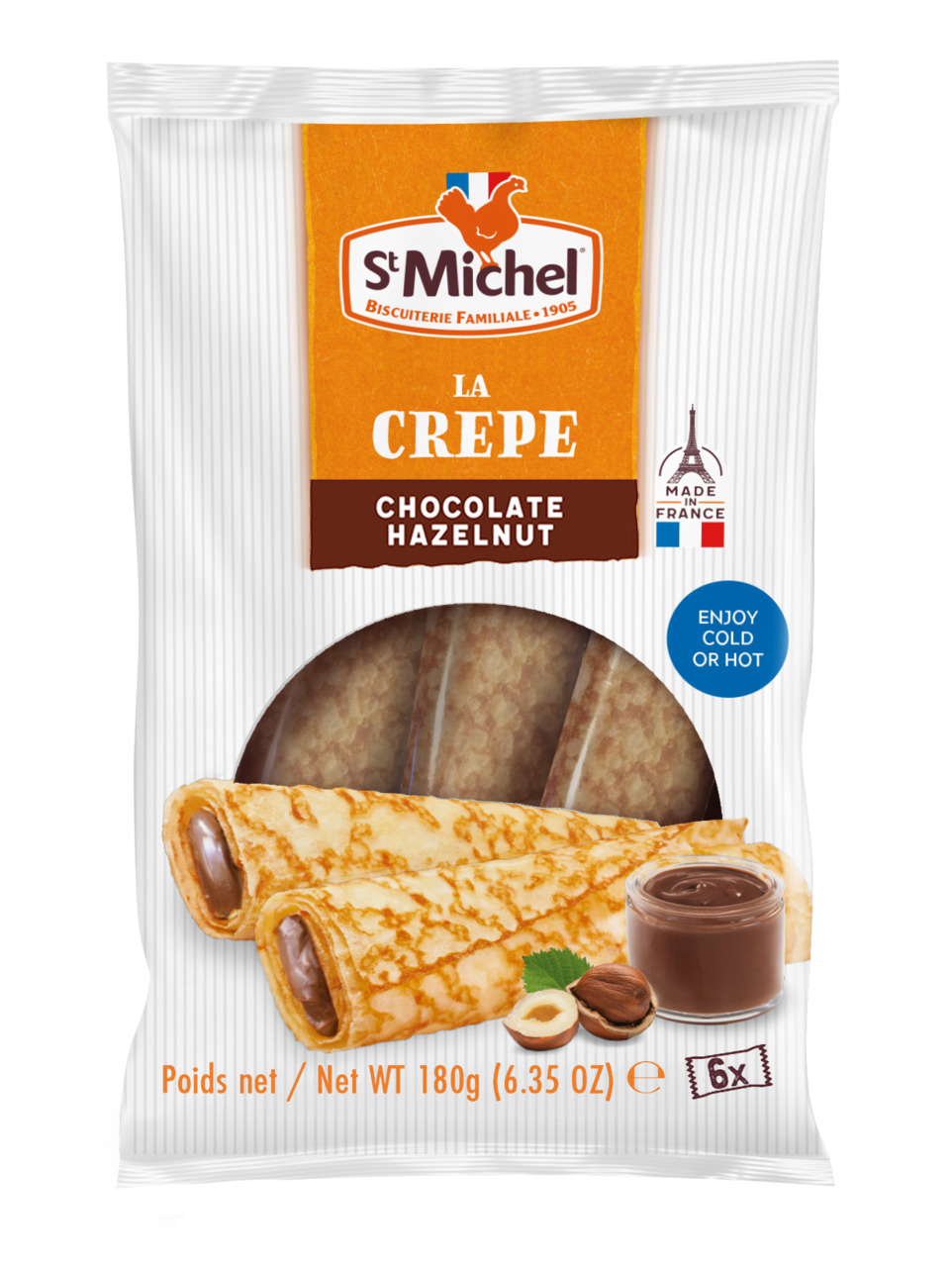 Chocolate Filled Crêpes Image