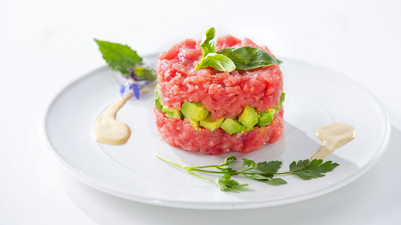 トランス脂肪酸ゼロのマグロたたき Image