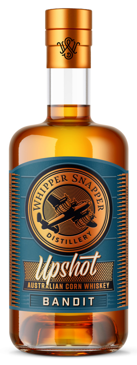 Whipper Snapper Distillery - Upshot Bandit Australian Corn Whiskey 43% ABV Image