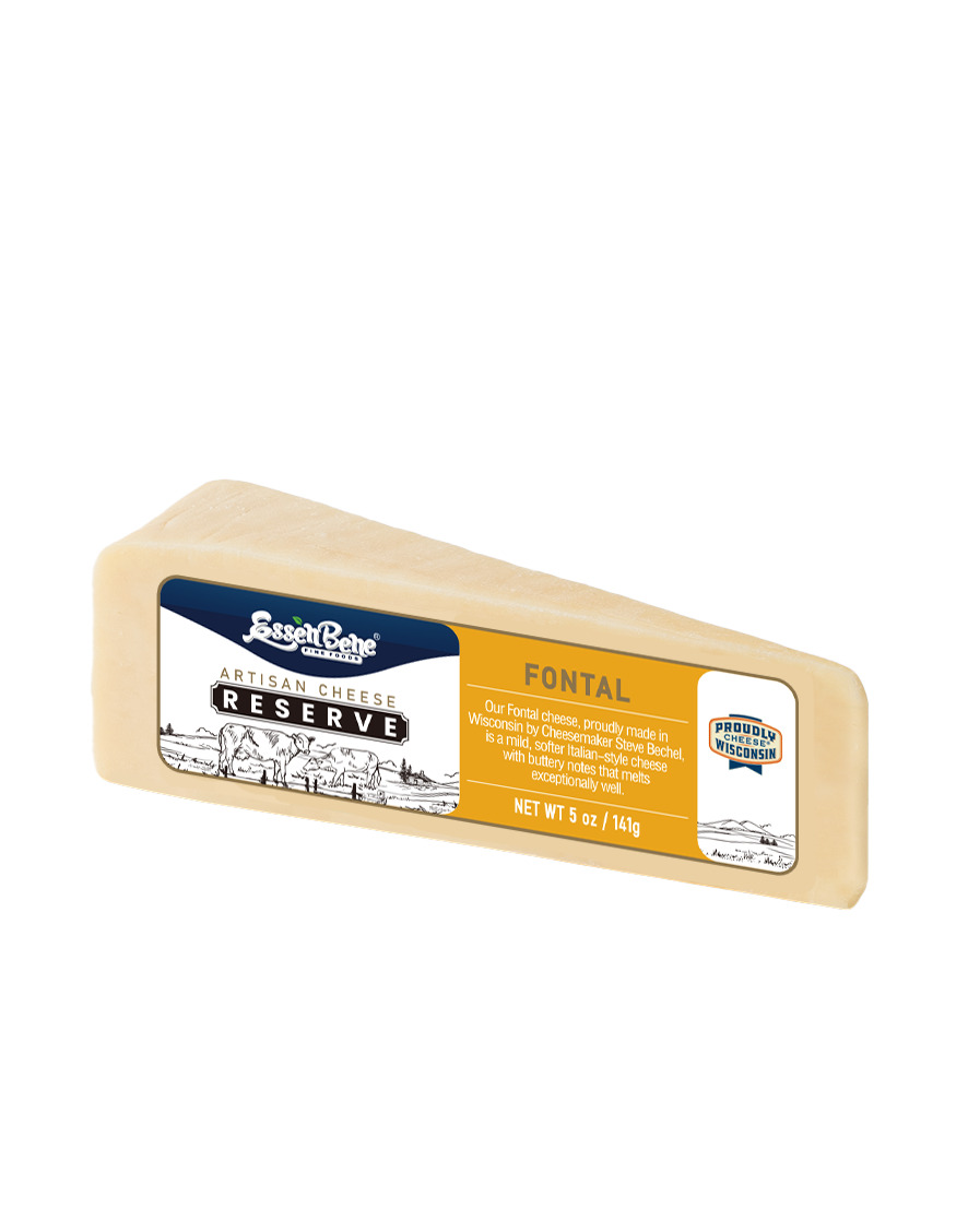 Fontal/Fontina Cheese Wedge Image