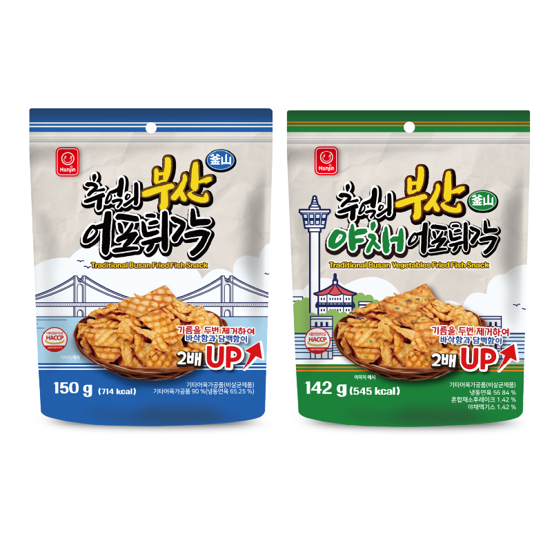 釜山（プサン）魚肉チップス（揚げ魚肉スナック） Image