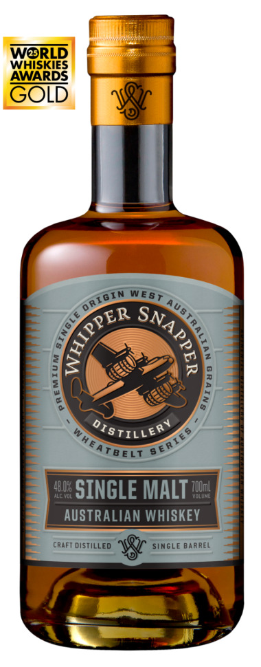 Whipper Snapper Distillery - Single Malt Whiskey 45% ABV Image