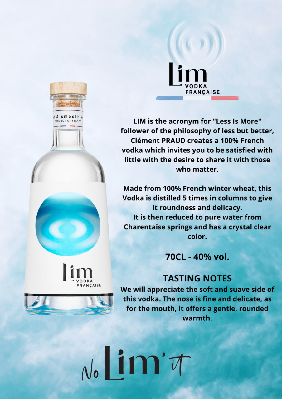 Lim Vodka - French Vodka Image