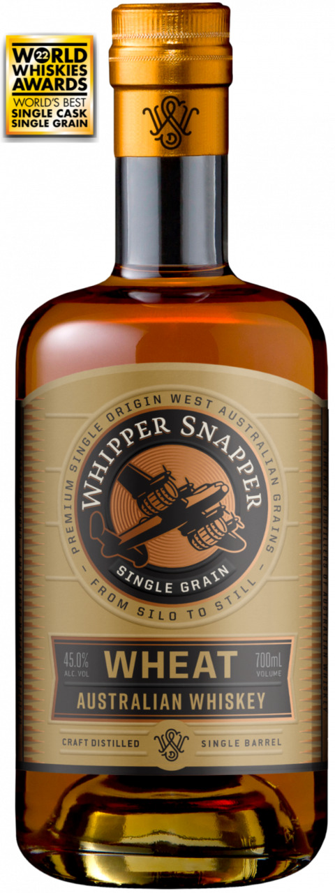 ウィッパースナッパー蒸留所 ウィートウイスキー 45% ABV Image