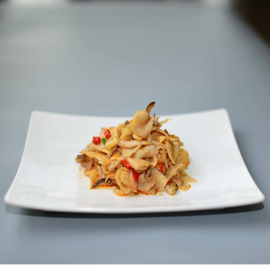 Frozen seasoned shiitake mushrooms Image