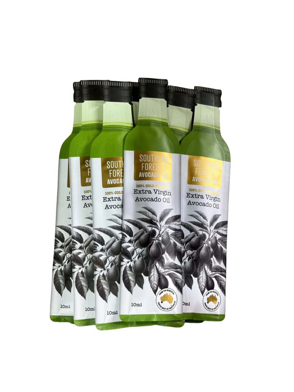 Extra Virgin Avocado Oil - 10ml Sachet - Individual, 10 Pack, 25 Pack Image