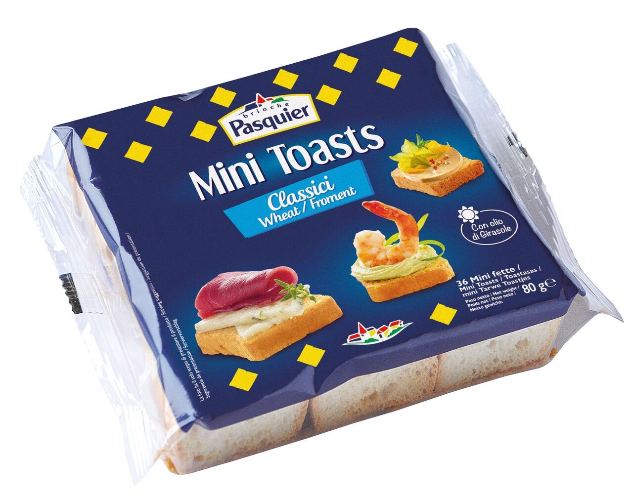 Wheat Mini biscotte 36 slices Image