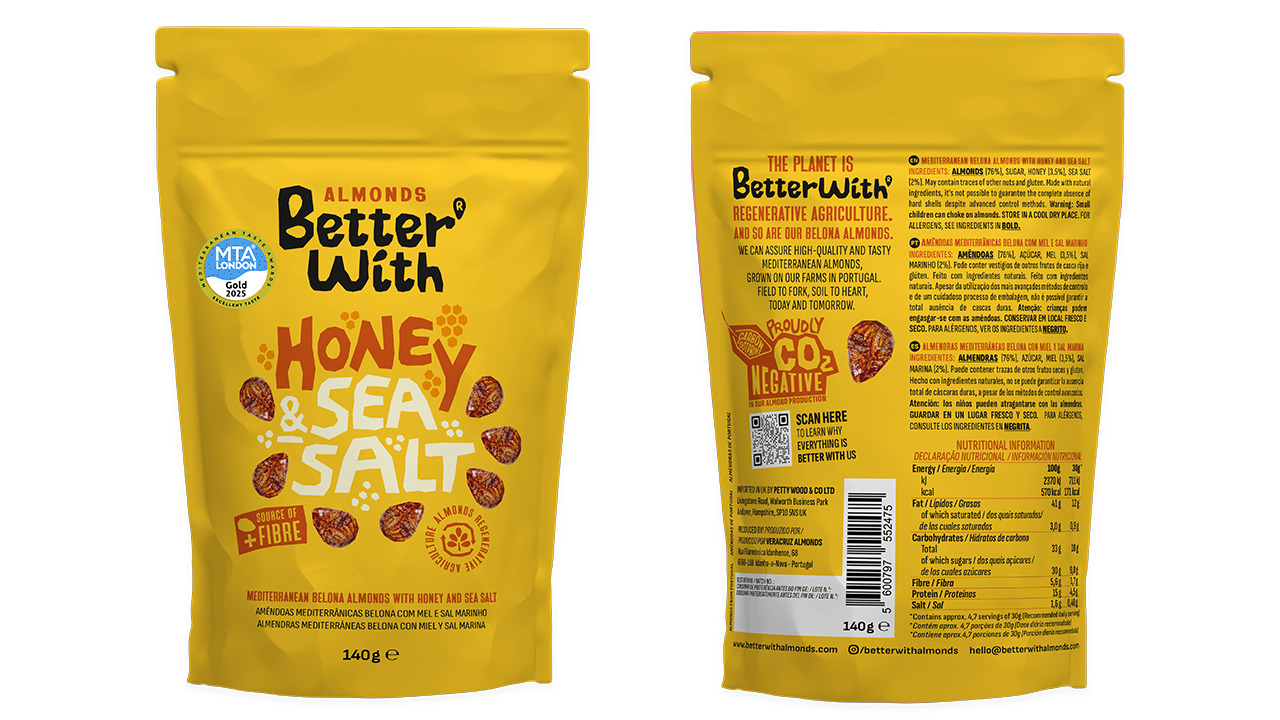 Almond BETTER WITH Honey and Sea Salt Image
