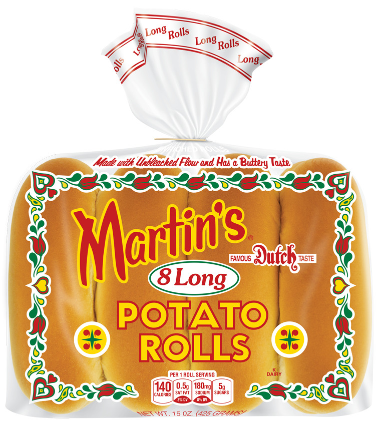 Martin's Long Potato Rolls Image