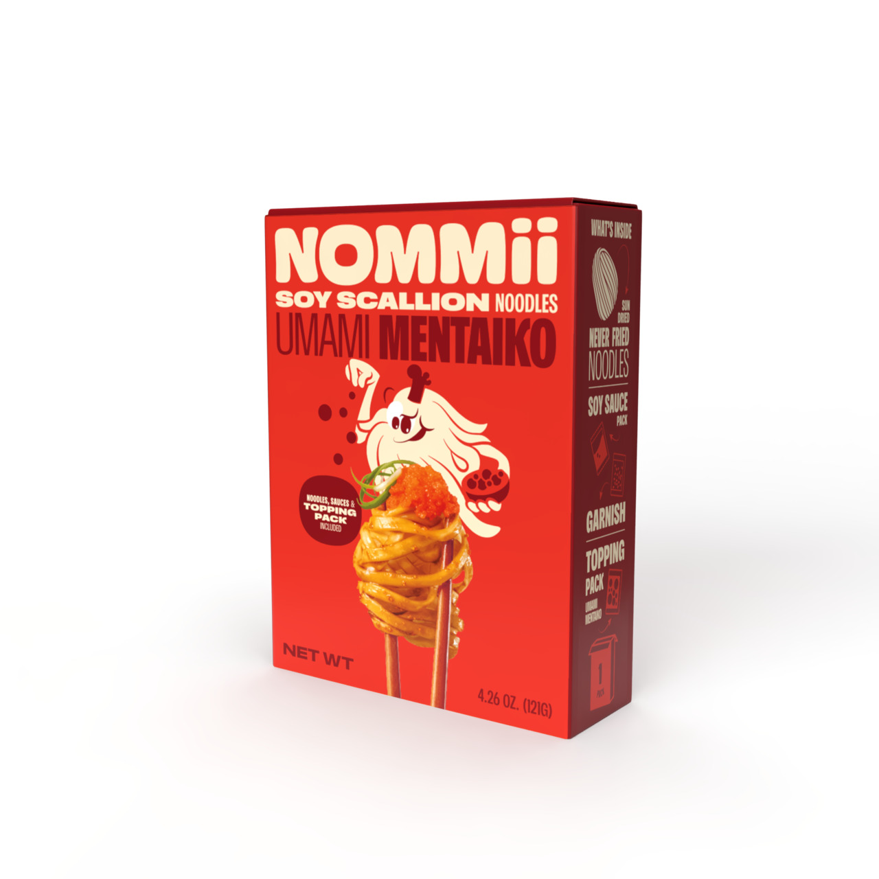 Umami Mentaiko Scallion Noodles Image