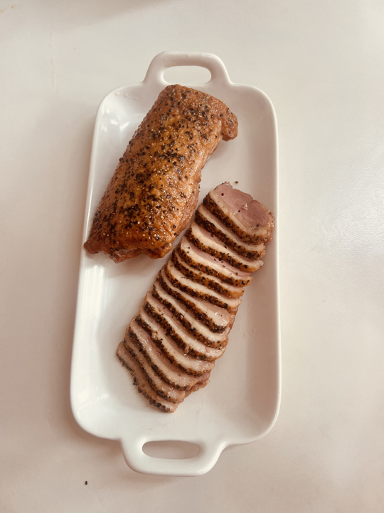 Smoked Duck Slices Image