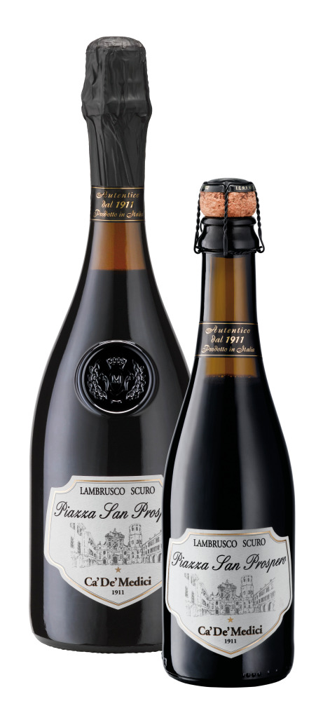 Lambrusco Reggiano DOC Piazza San Prospero - Ca' De' Medici Image