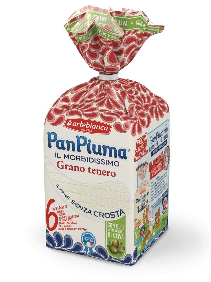 Pan Piuma crustless bread with extra virgin olive oil イメージ