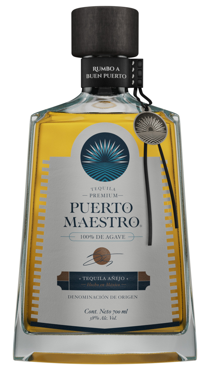  Tequila Puerto Maestro 100% de Agave, Añejo, 700 ml, 40% Alc. Vol. Image