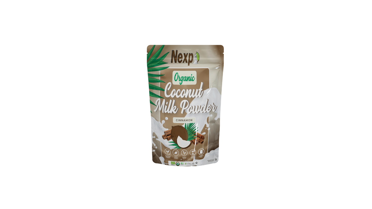 Organic Cinnamon Flavoured Coconut Milk Powder  Image