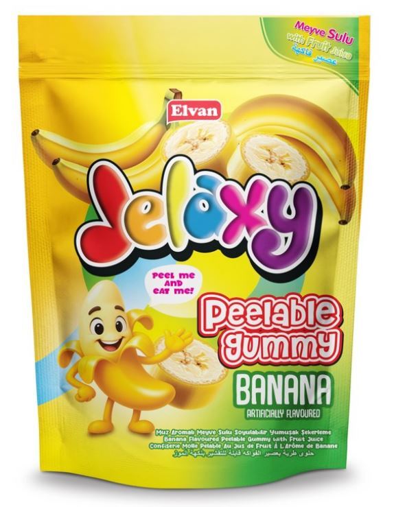 JELLAXY PEELABLE GUMMY - BANANA Image