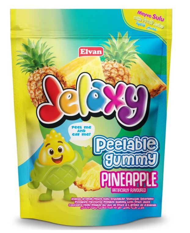 JELAXY PEELABLE GUMMY-PINEAPPLE Image