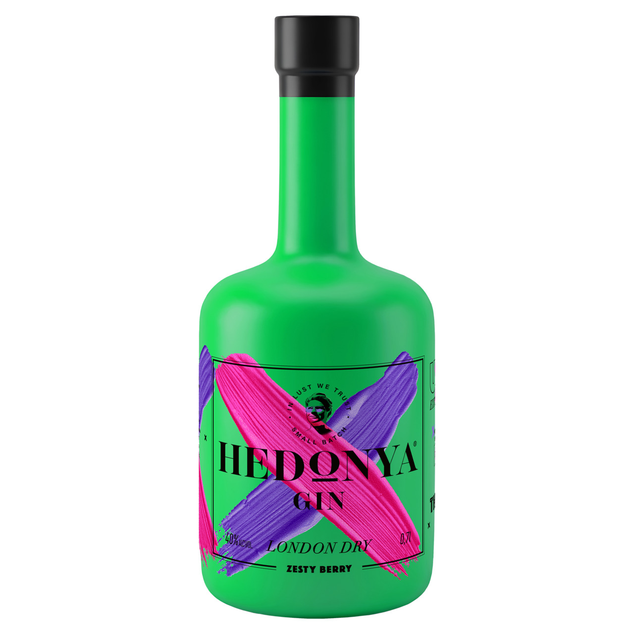 HEDONYA ZESTY BERRY LONDON DRY GIN 40% Image